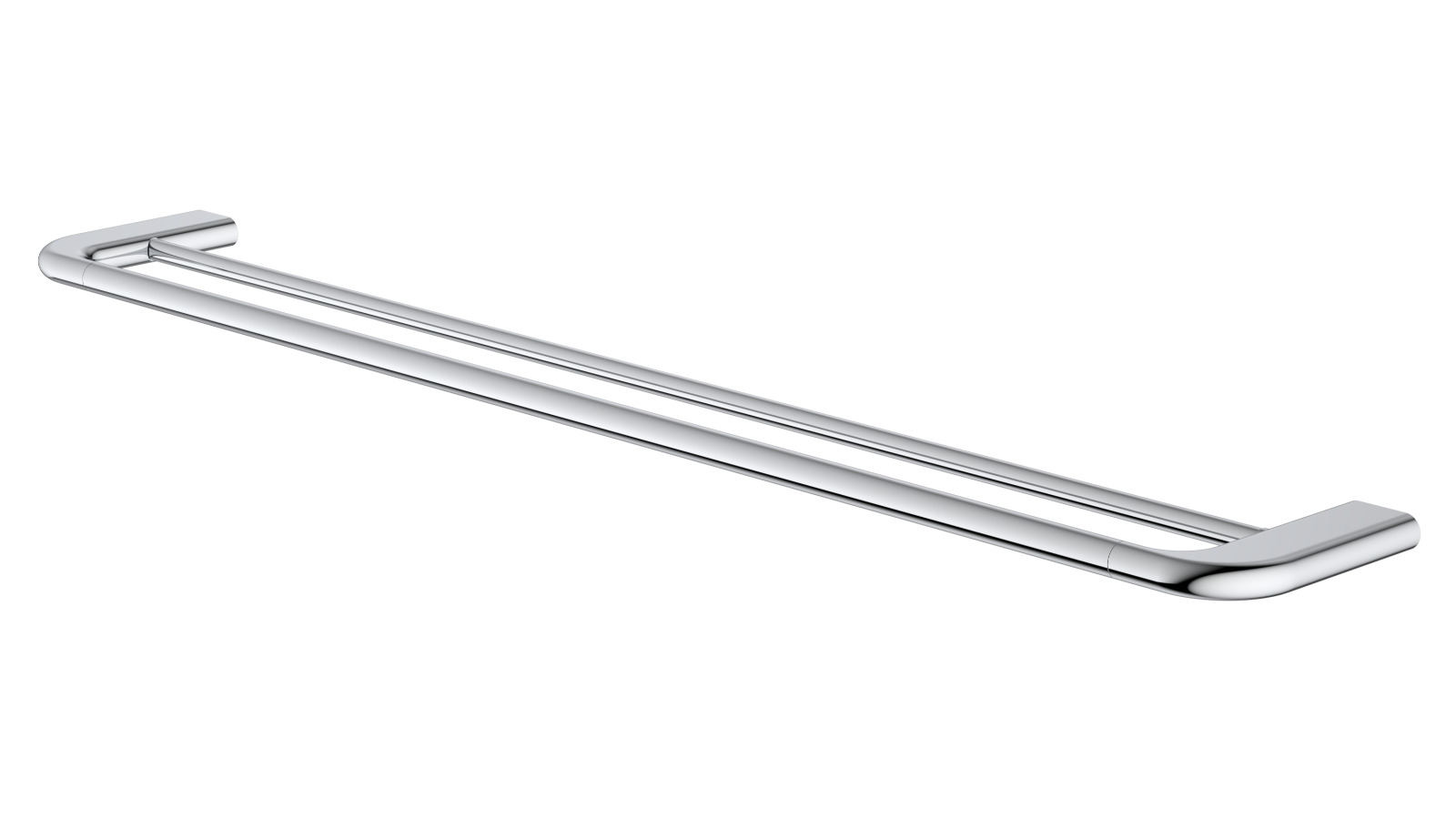 Caroma Contura II 820mm Double Towel Rail - Chrome