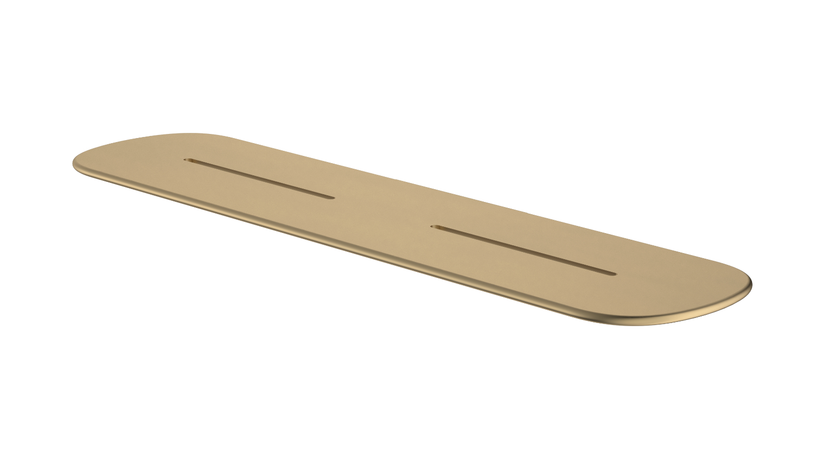 Caroma Contura II Bathroom Shelf - Brushed Brass