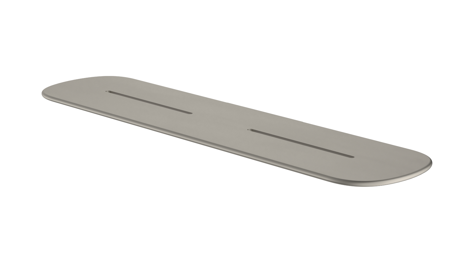 Caroma Contura II Bathroom Shelf - Brushed Nickel