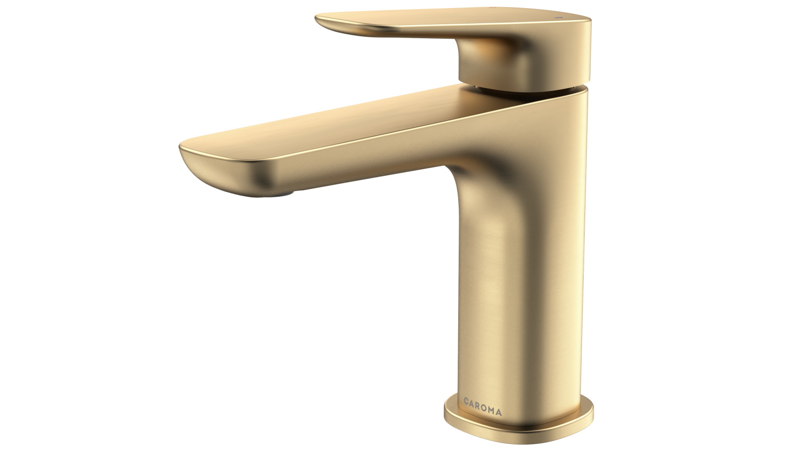 Caroma Contura II Low Lead Basin Mixer - Brushed Brass
