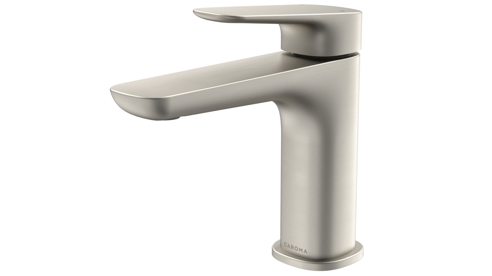Caroma Contura II Low Lead Basin Mixer - Brushed Nickel