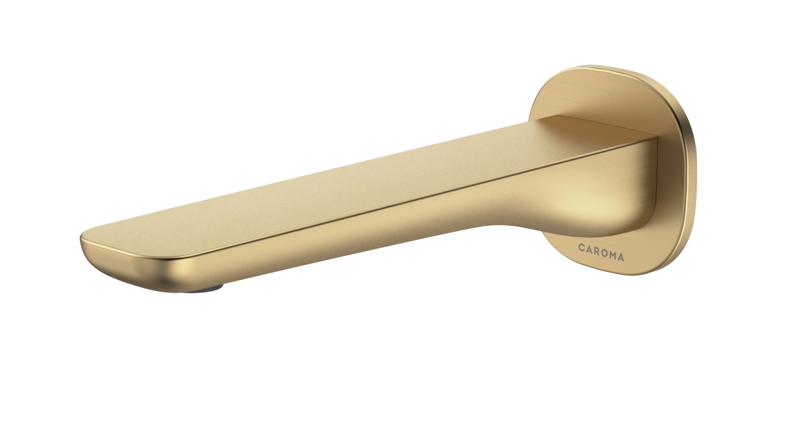 Caroma Contura II Low Lead Wall 180mm Basin/Bath Outlet - Brushed Brass