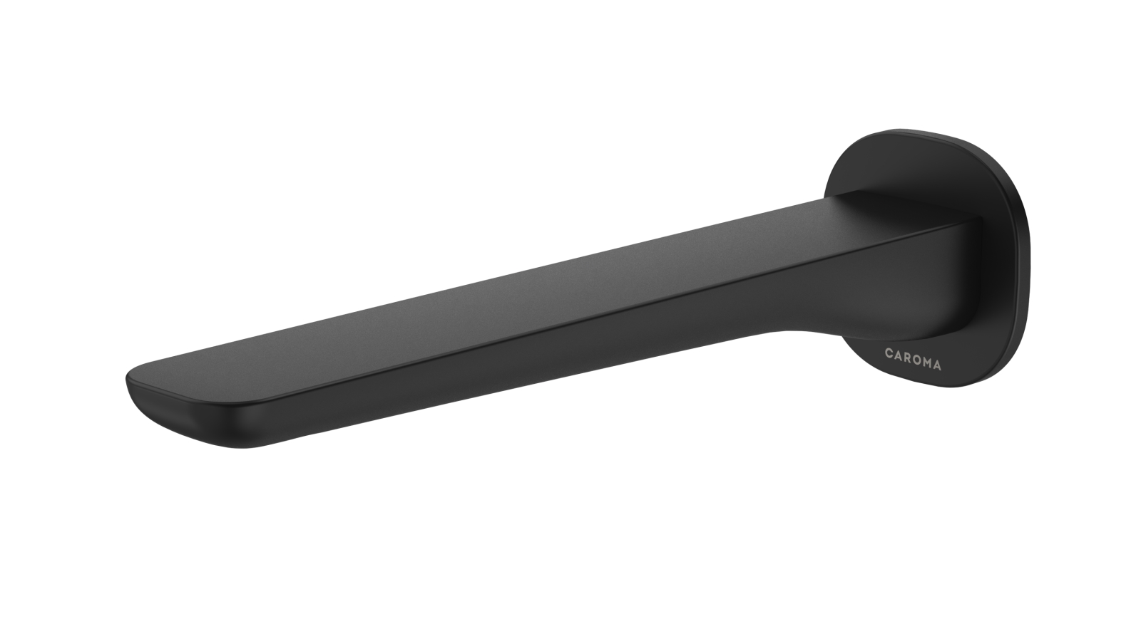 Caroma Contura II Low Lead Wall 220mm Basin/Bath Outlet - Matte Black