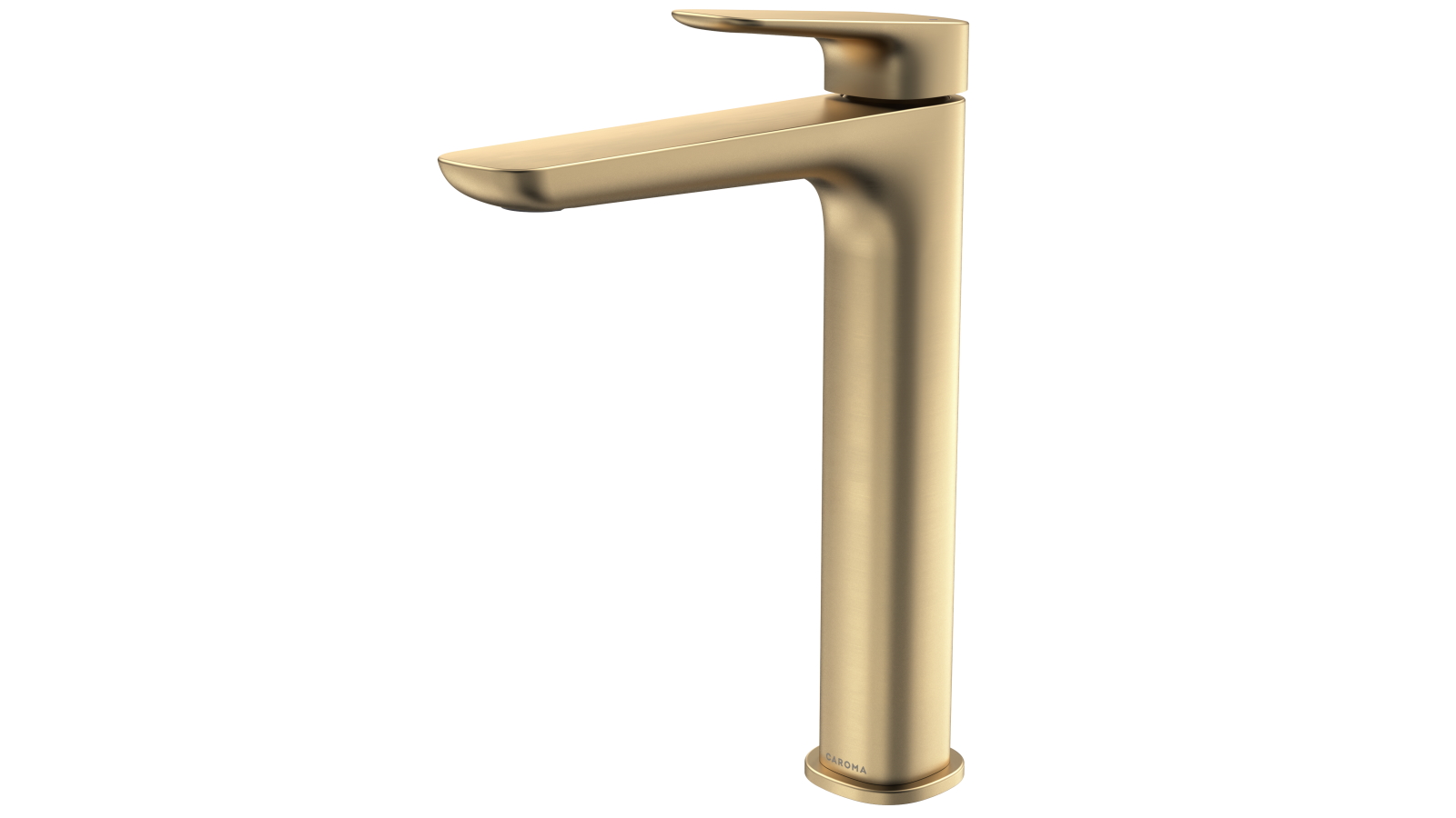 Caroma Contura II Low Lead Tower Basin Mixer - Brushed Brass