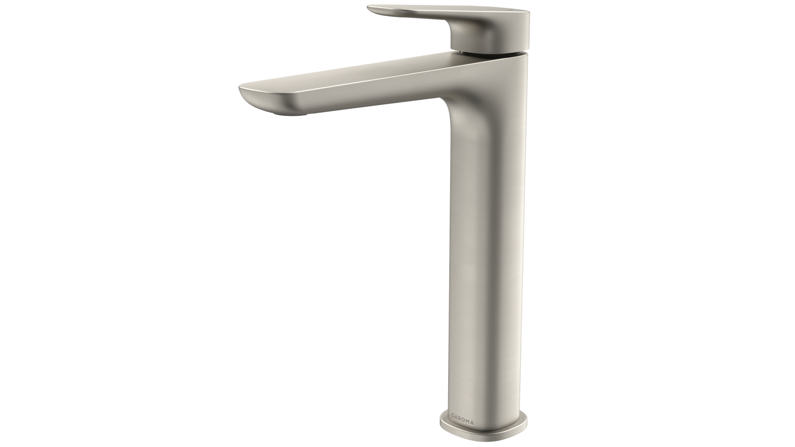 Caroma Contura II Low Lead Tower Basin Mixer - Brushed Nickel