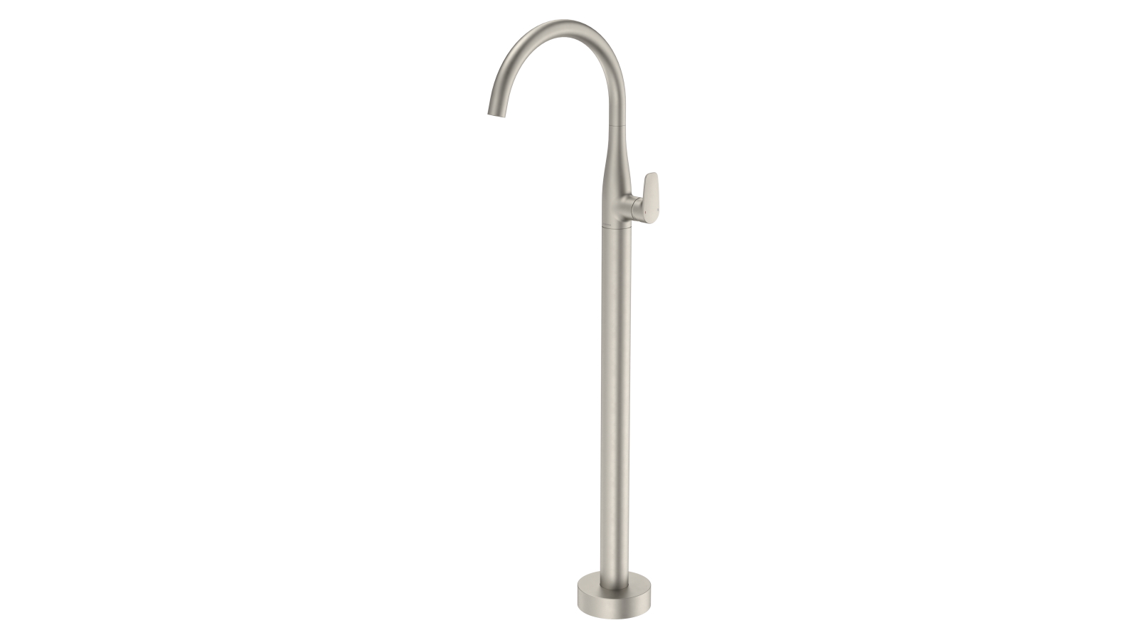 Caroma Contura II Freestanding Bath Filler - Brushed Nickel