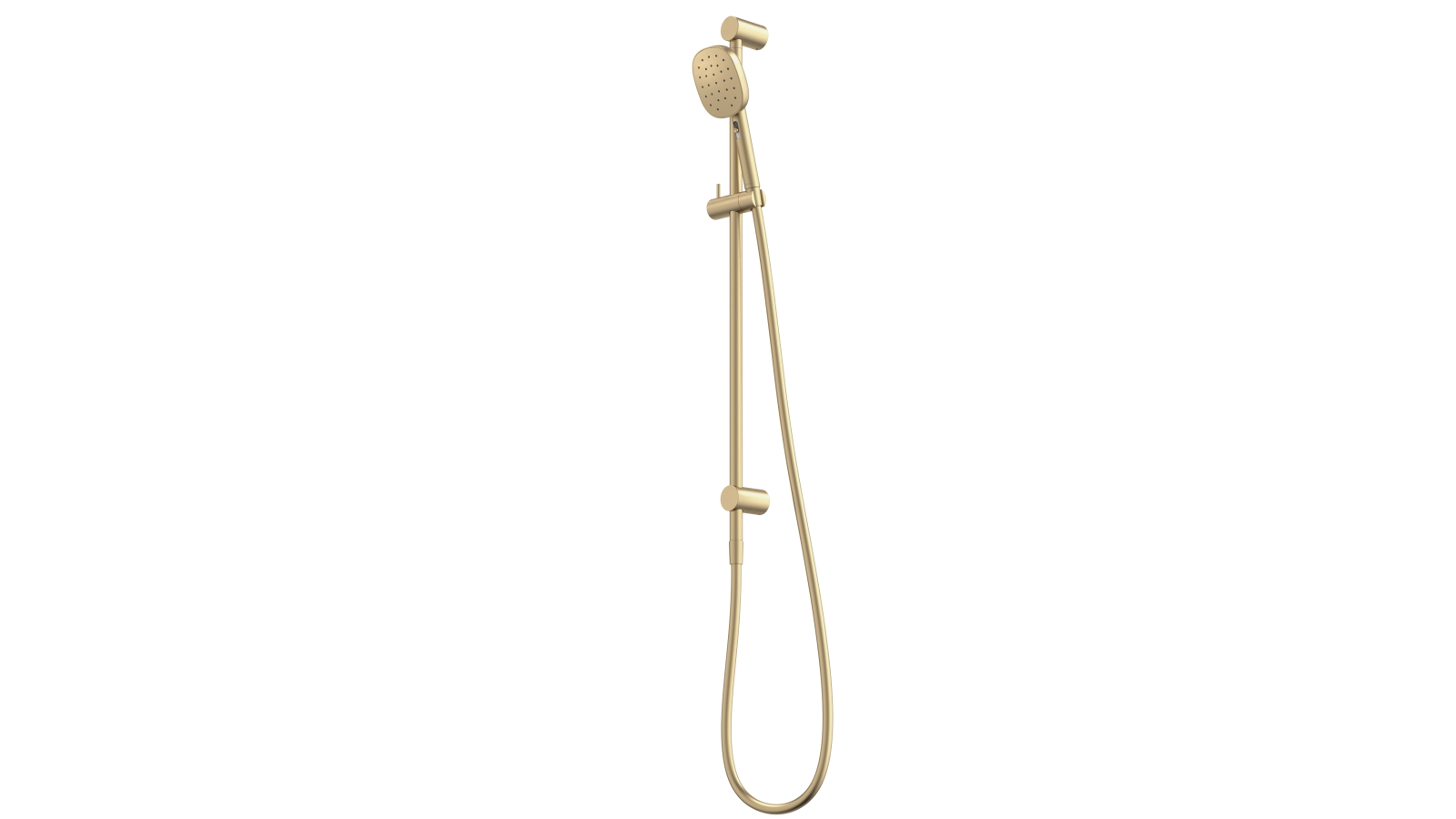 Caroma Contura II Rail Shower - Brushed Brass