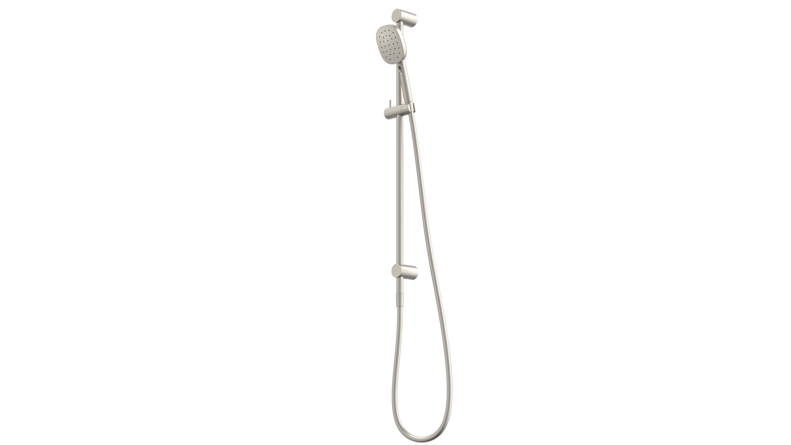 Caroma Contura II Rail Shower - Brushed Nickel