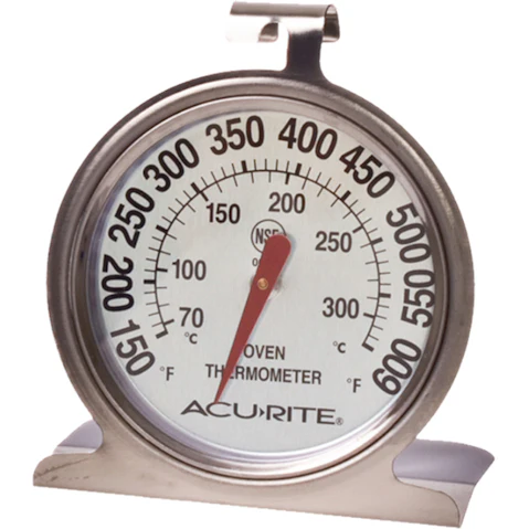 Acurite Dial Style Oven Thermometer Celsius Home Kitchen Cooking