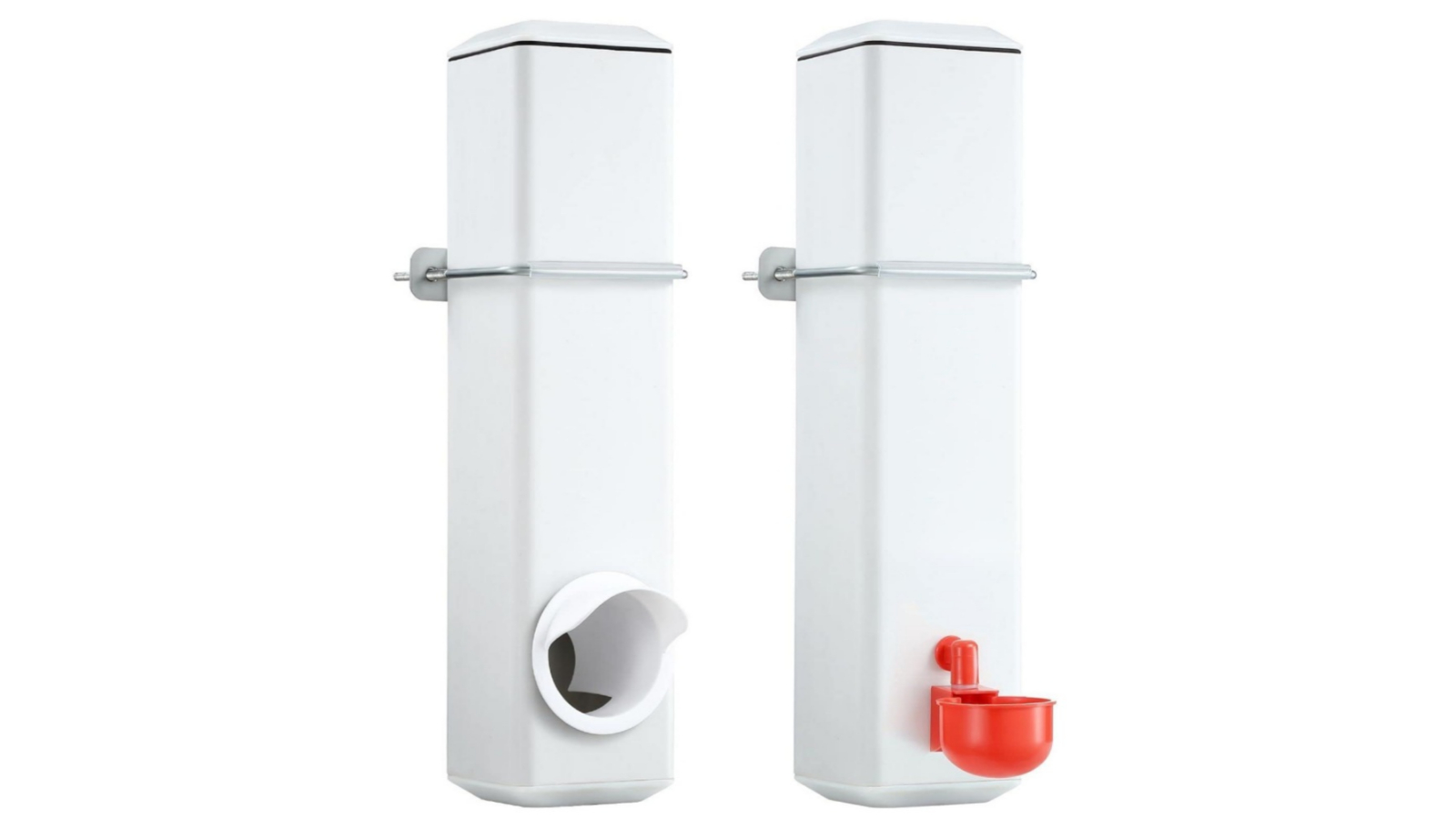 Randy and Travis Machinery Chicken Bird Feeder/Water Dispenser - 4 Litre