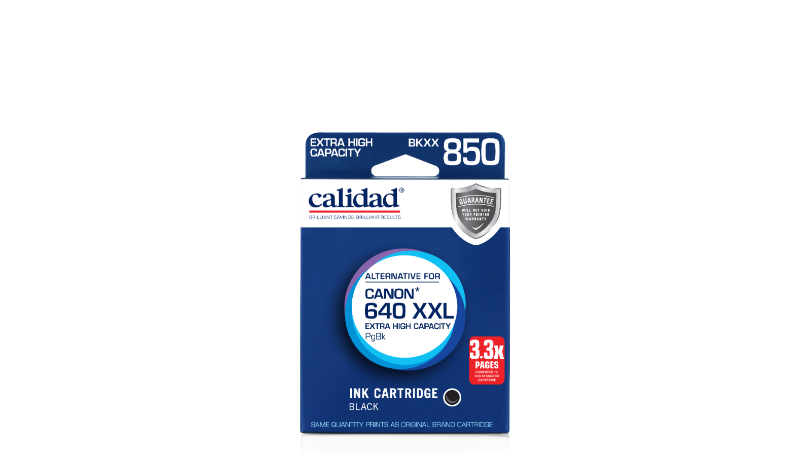 Calidad Canon Black PG-640 XXL 