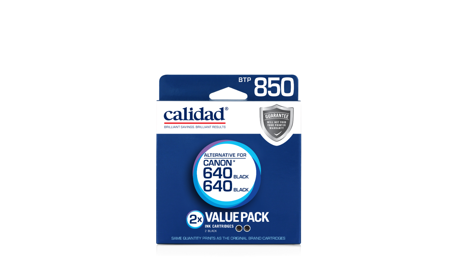 Calidad Canon PG-640 Black Twin Pack