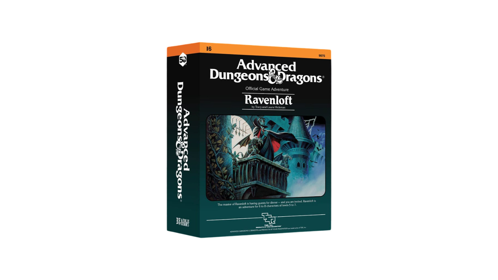 Dungeons & Dragons Beadle and Grimm's Classic Module Collection Ravenloft Dice Set