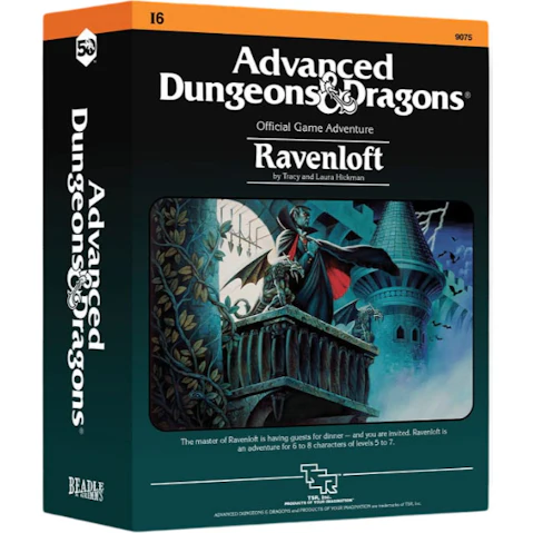 Dungeons & Dragons Beadle and Grimm's Classic Module Collection Ravenloft Dice Set