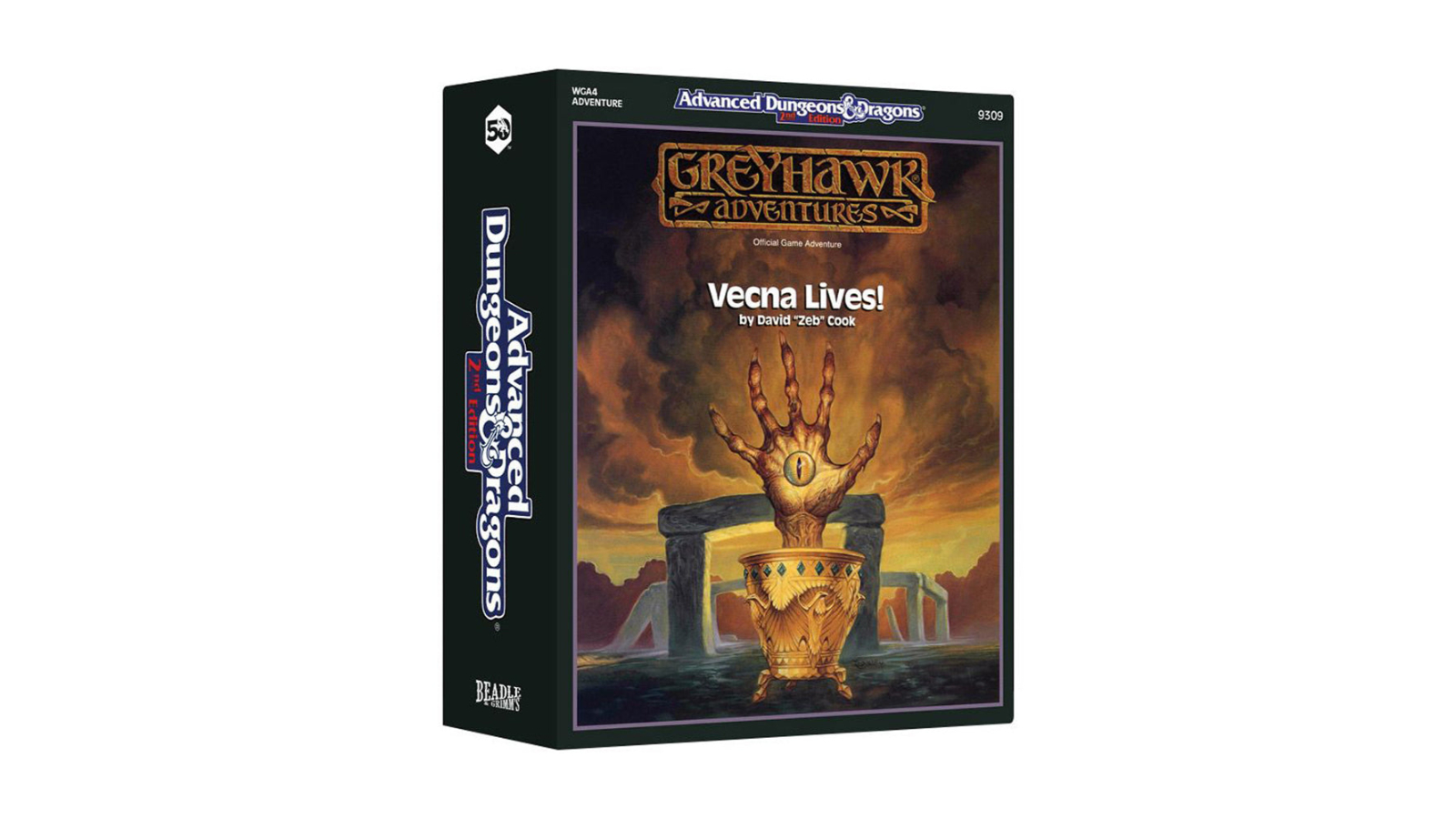 Dungeons & Dragons Beadle and Grimm's Classic Module Collection Vecna Lives Dice Set
