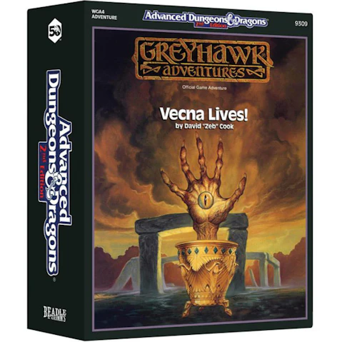 Dungeons & Dragons Beadle and Grimm's Classic Module Collection Vecna Lives Dice Set