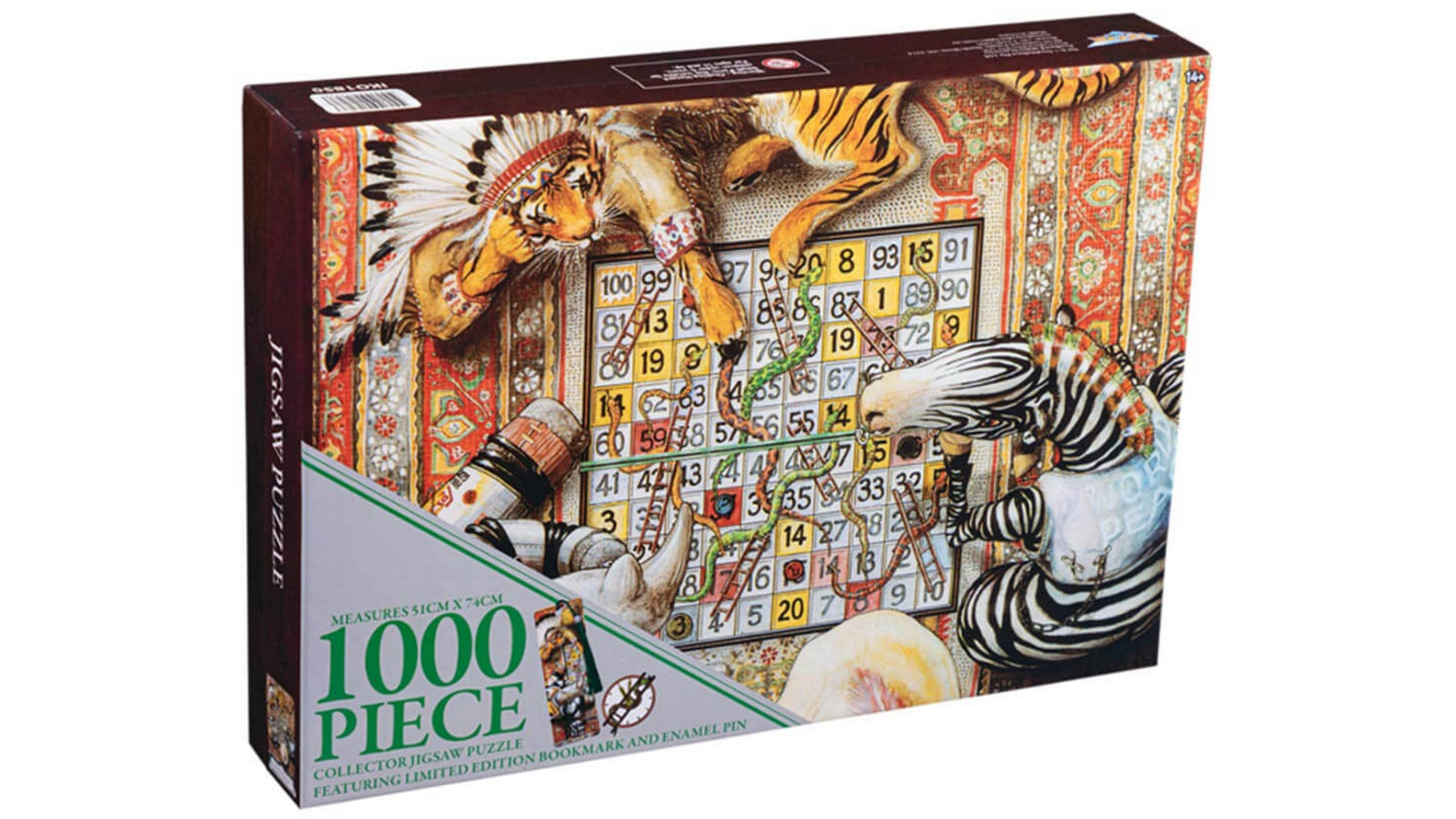 The Eleventh Hour Snakes and Ladders 1000 Piece Jigsaw Puzzle