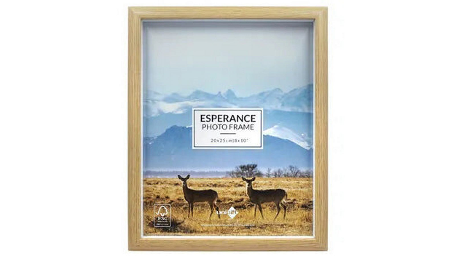 Unigift Esperance Freestanding Portait Landscape Photo Frame - 20 x 25cm