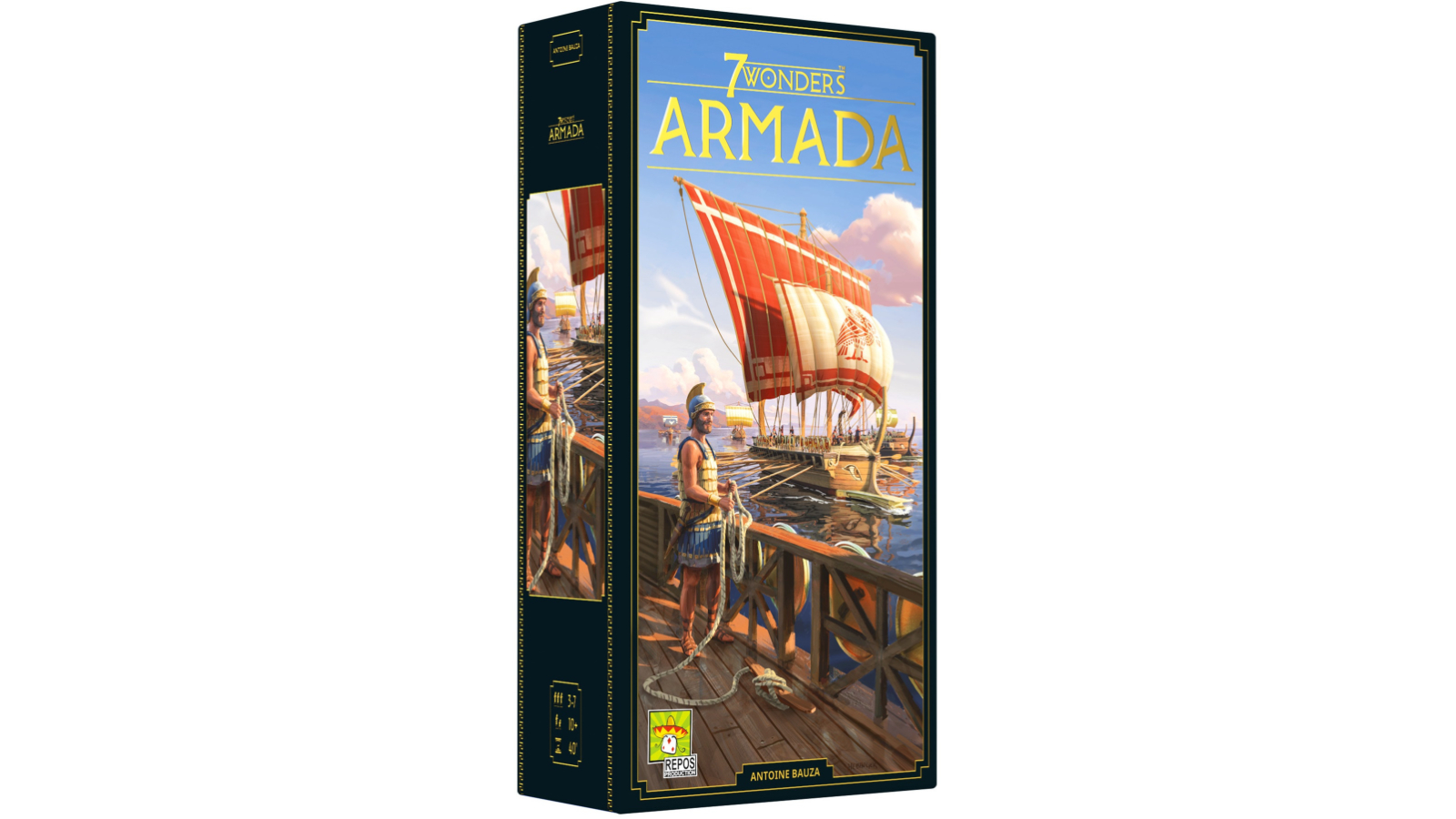 Asmodee 7 Wonders Armada Expansion Board Game