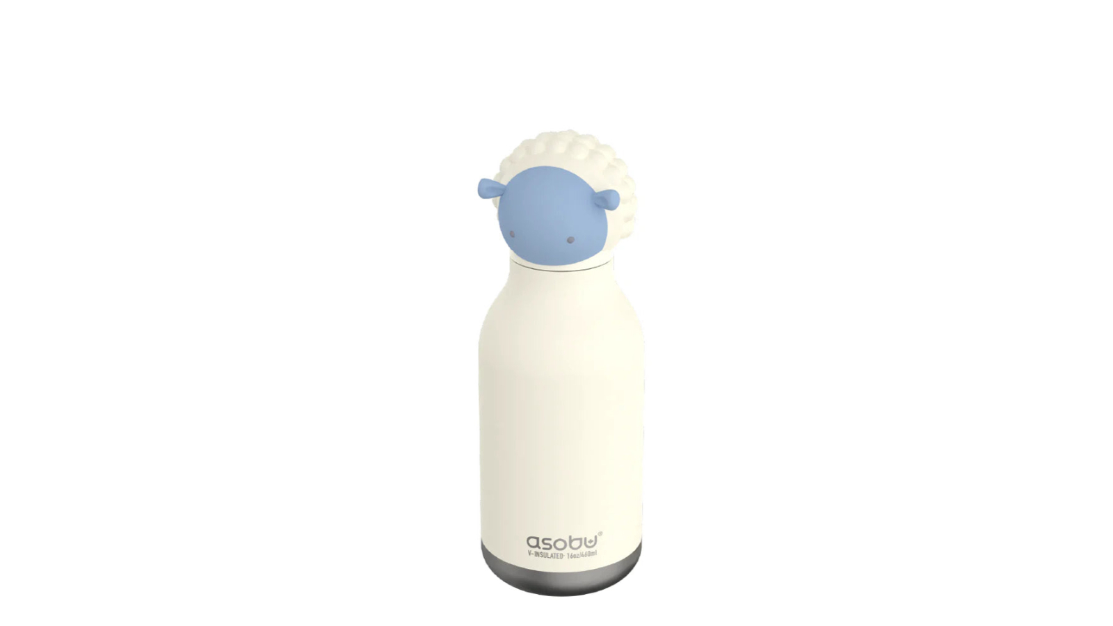 Asobu Bestie Bottle 460ml Sheep Double Wall Insulated - White