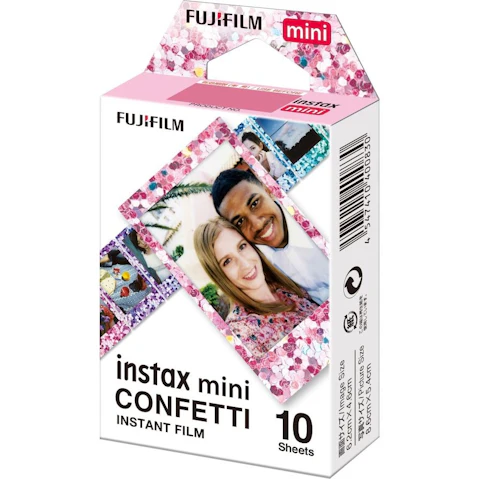 Instax Mini 10 Sheets Instant Film - Confetti