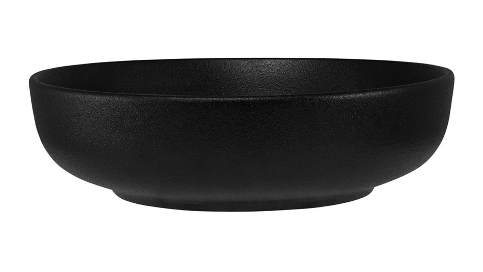 Maxwell and Williams 22 x 6cm High Quality Porcelain Caviar Coupe Bowl - Black