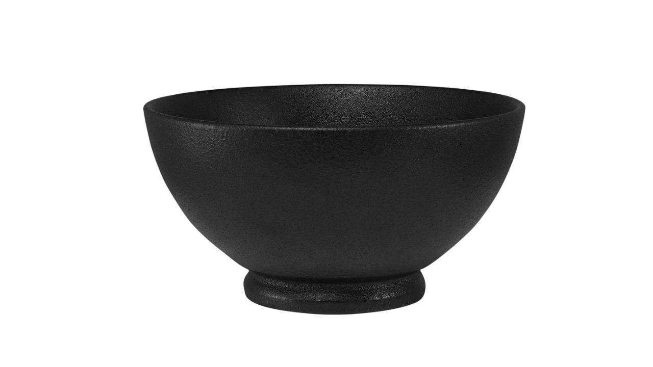 Maxwell and Williams Caviar Collection Porcelain 17 x 9cm Noodle Bowl - Black