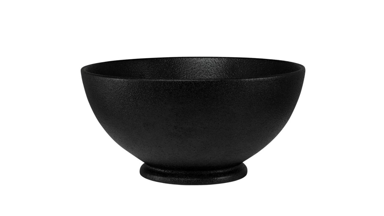 Maxwell and Williams Caviar Porcelain Granite 20 x 10cm Noodle Bowl - Black