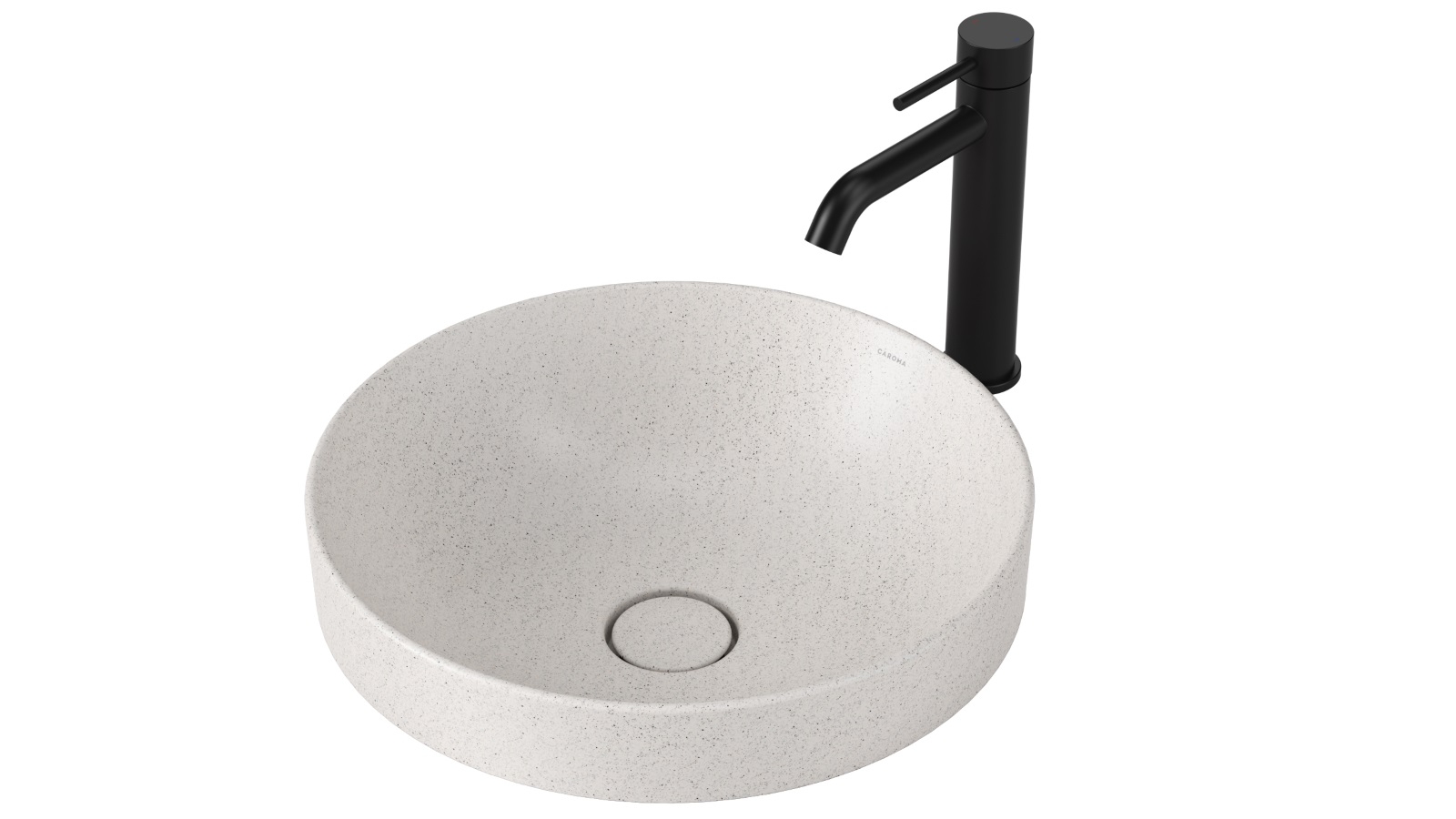 Caroma Liano II 400mm Round Inset Basin - Matte Speckled