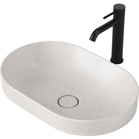Caroma Liano II 530mm Pill Inset Basin – Matte Speckled