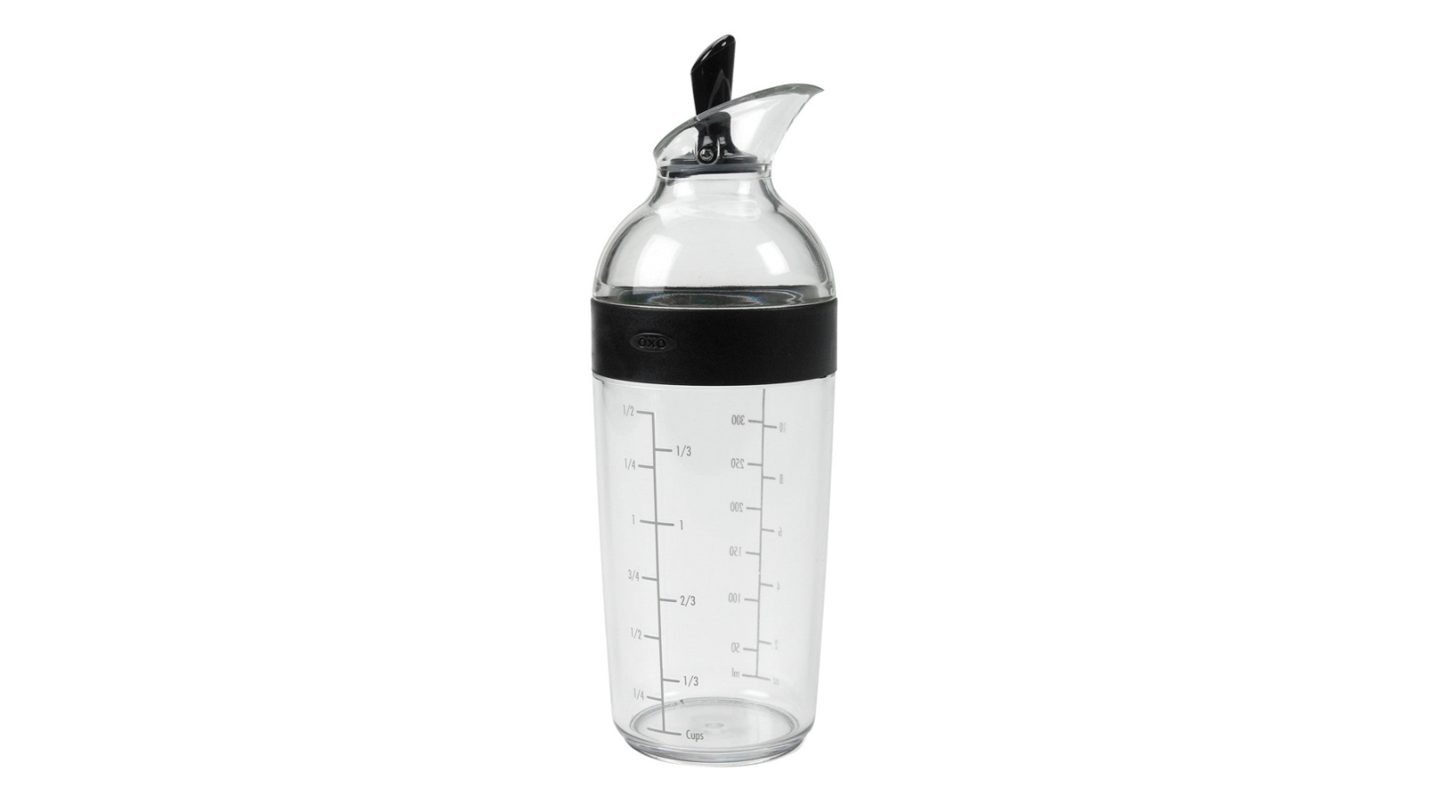Oxo 355ml Good Grips Leak-Proof Salad Dressing Shaker - Black