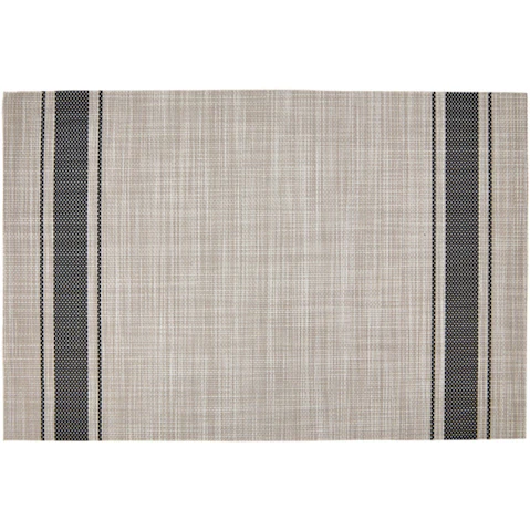 Maxwell and Williams 45 x 30cm Table Accents Linen Look Placemat - Black
