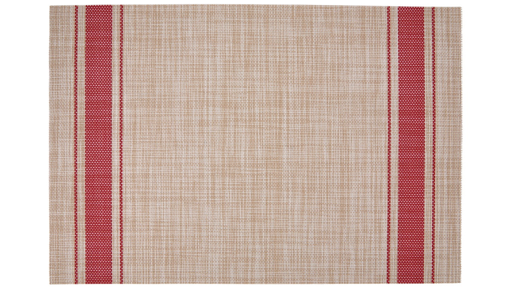 Maxwell and Williams 45 x 30cm Table Accents Linen Look Placemat - Red