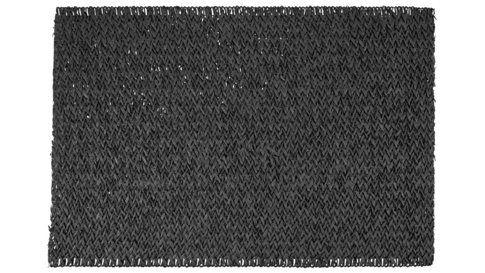 Maxwell and Williams 45 x 30cm Paper Weave Table Accents Woven Placemat - Black