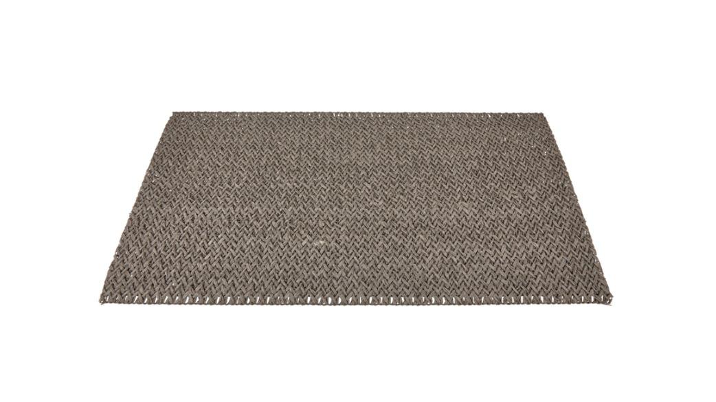 Maxwell and Williams 45 x 30cm Paper Weave Table Accents Woven Placemat - Grey