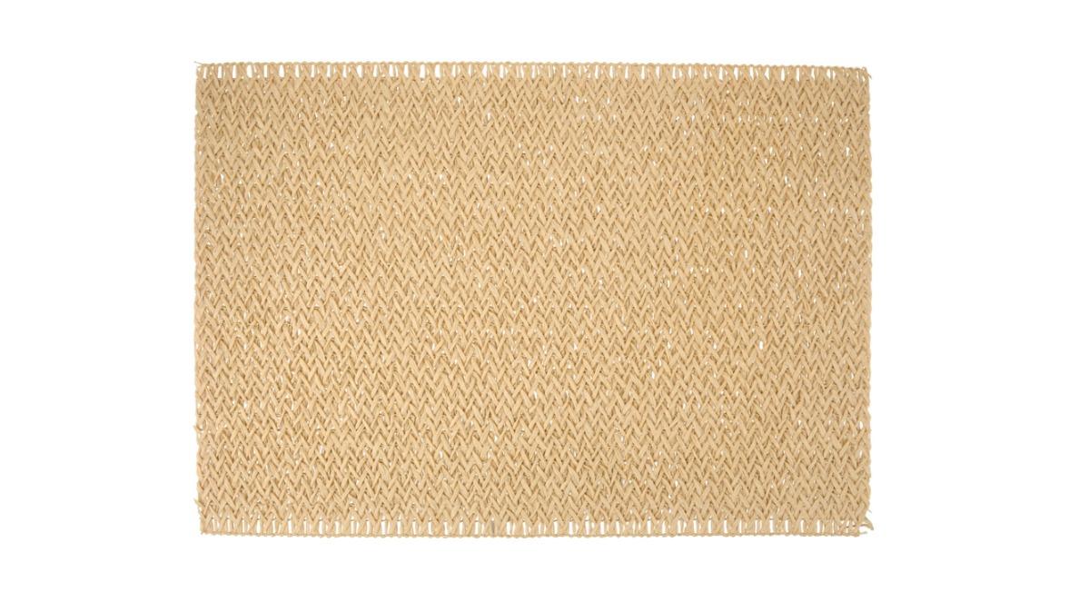 Maxwell and Williams 45 x 30cm Paper Weave Table Accent Woven Placemat - Natural