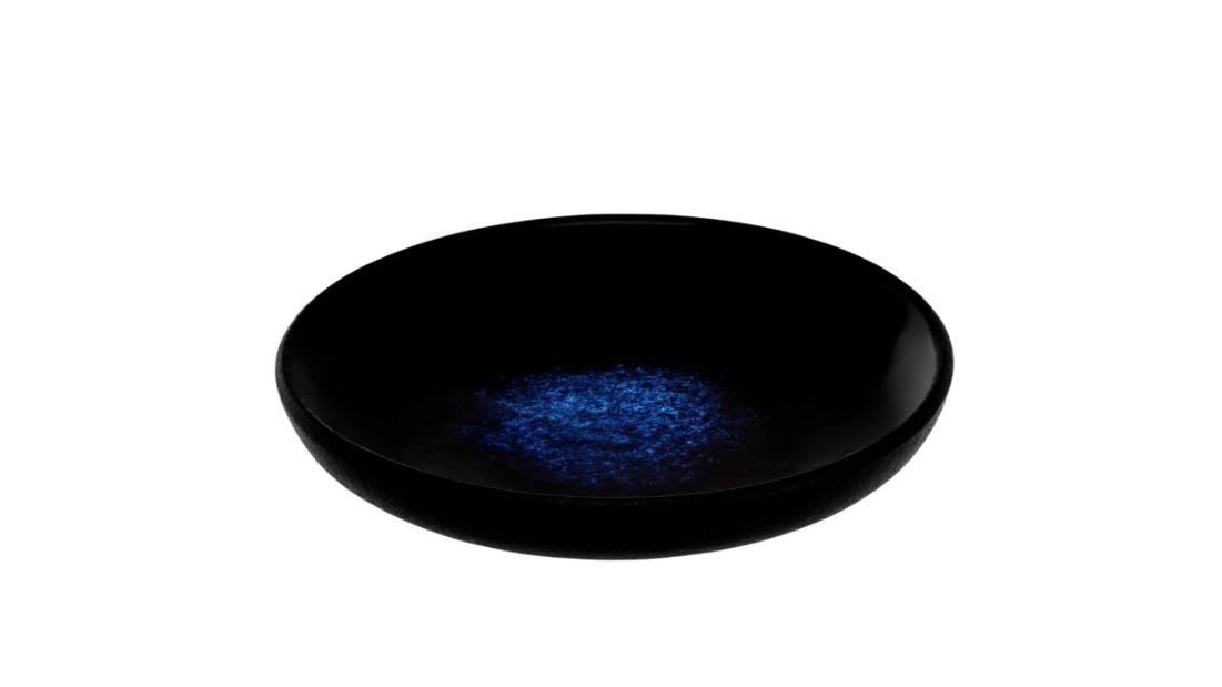 Maxwell and Williams Porcelain Caviar Midnight Round Sauce Dish - 10cm