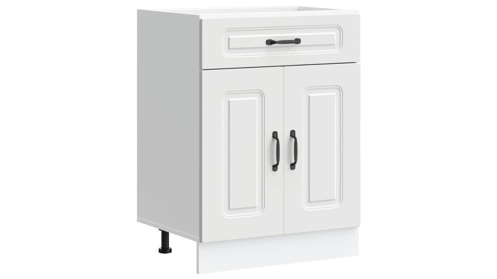 vidaXL Kalmar Engineered Wood Kitchen Base Cabinet - White