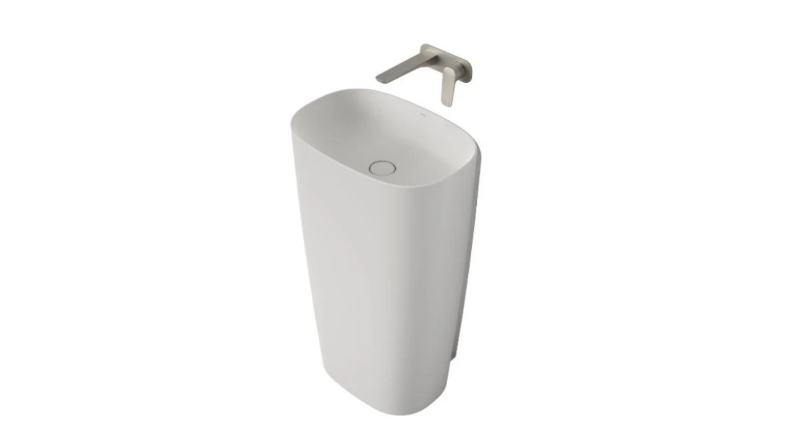Caroma Contura II 530mm Freestanding Basin - Matte White 