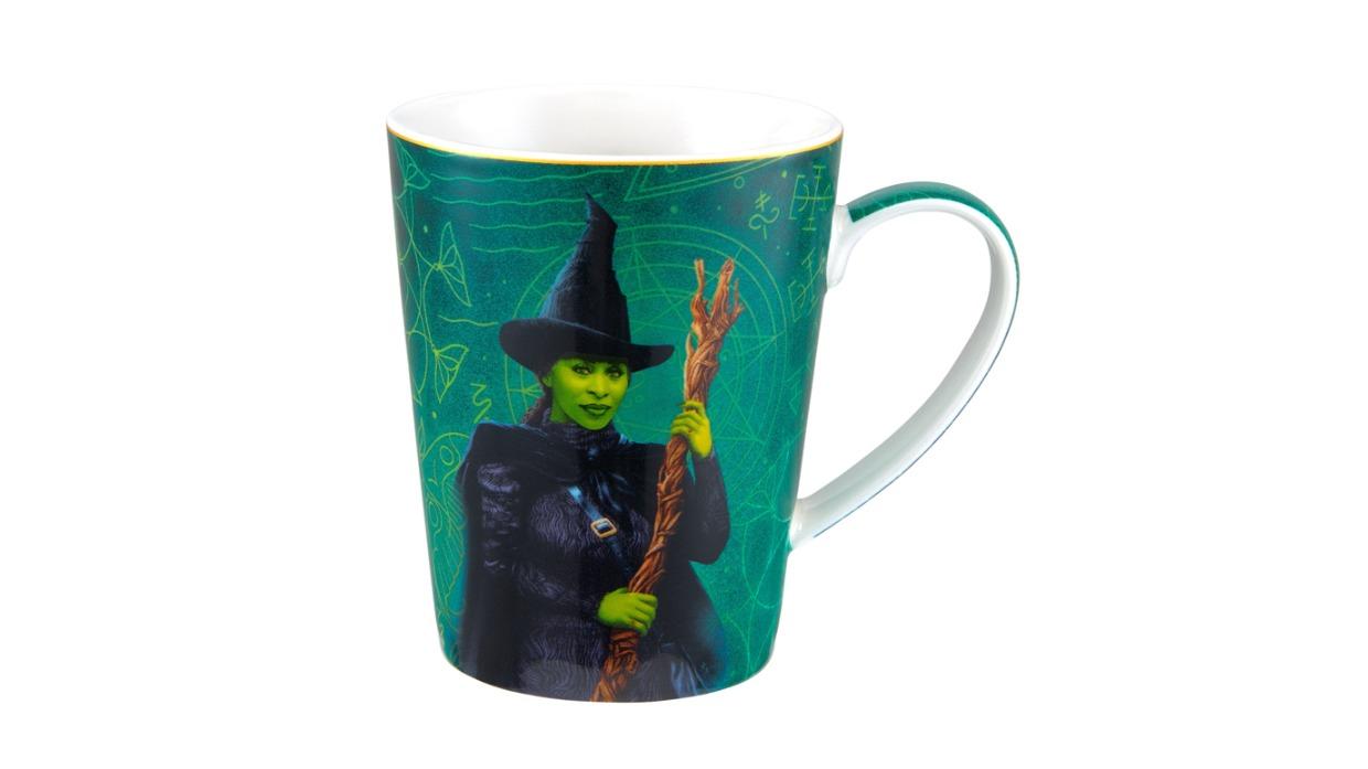 Maxwell and Williams 450ml Wicked Magical Conical Durable Ceramic Mug - Elphaba