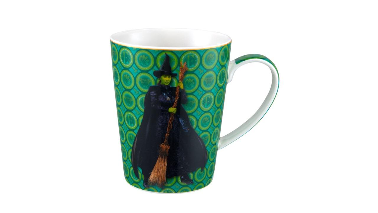 Maxwell and Williams 450ml Wicked Magical Conical Ceramic Mug - Elphaba Magic
