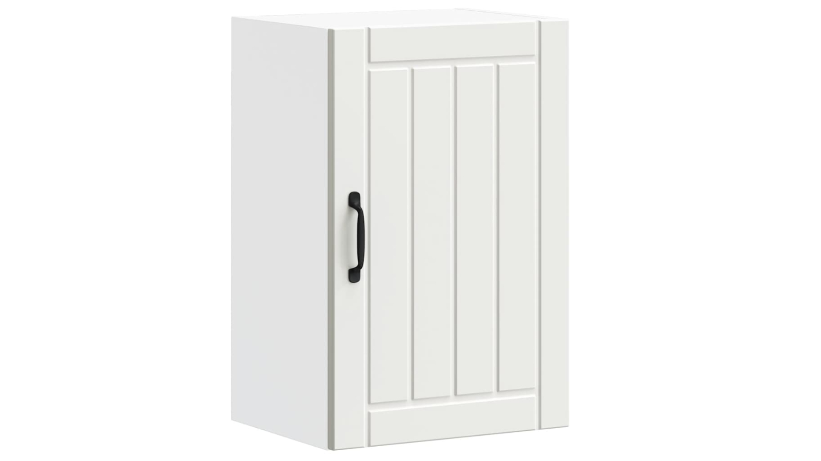 vidaXL Lucca Durable Engineered Wood White Kitchen Wall Cabinet