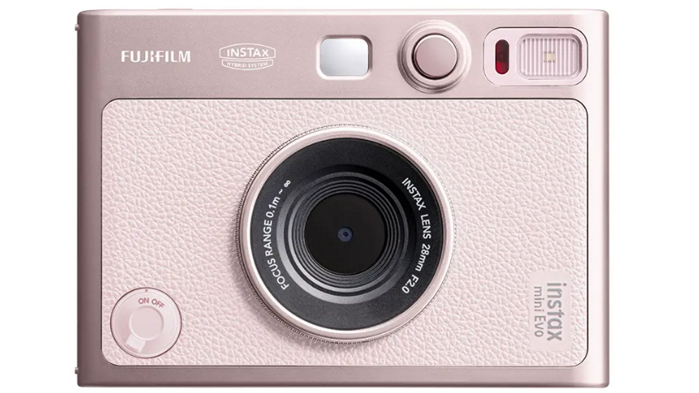 instax mini Evo Hybrid Instant Camera - Gentle Rose