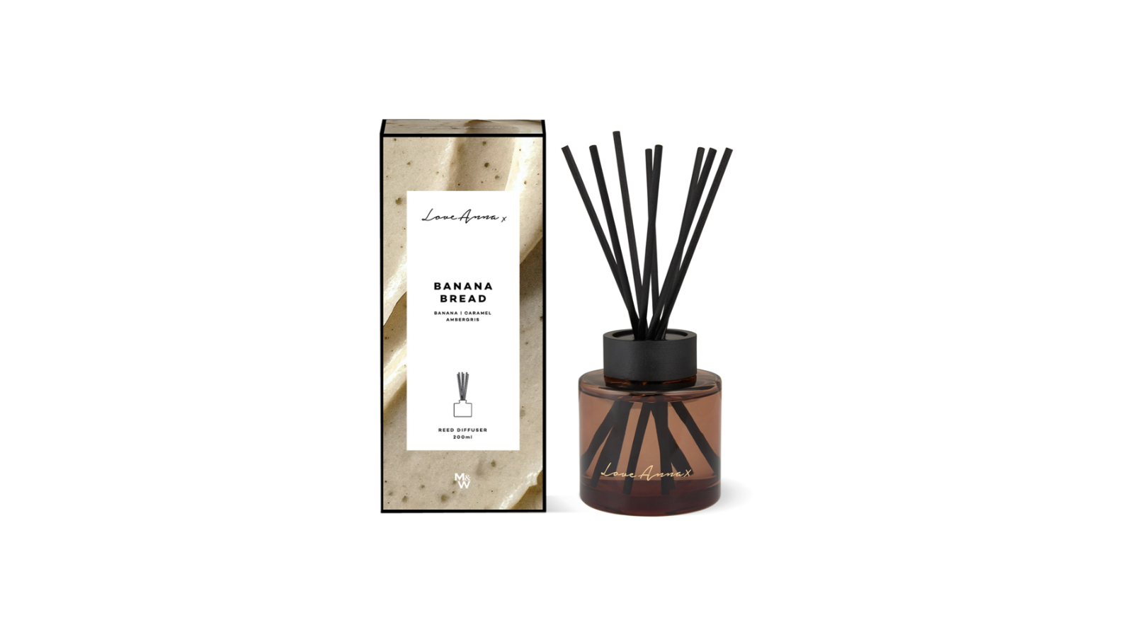 Love Anna X Banana Bread Botanika Kitchen Delights Essential Oil Diffuser - 200ml 