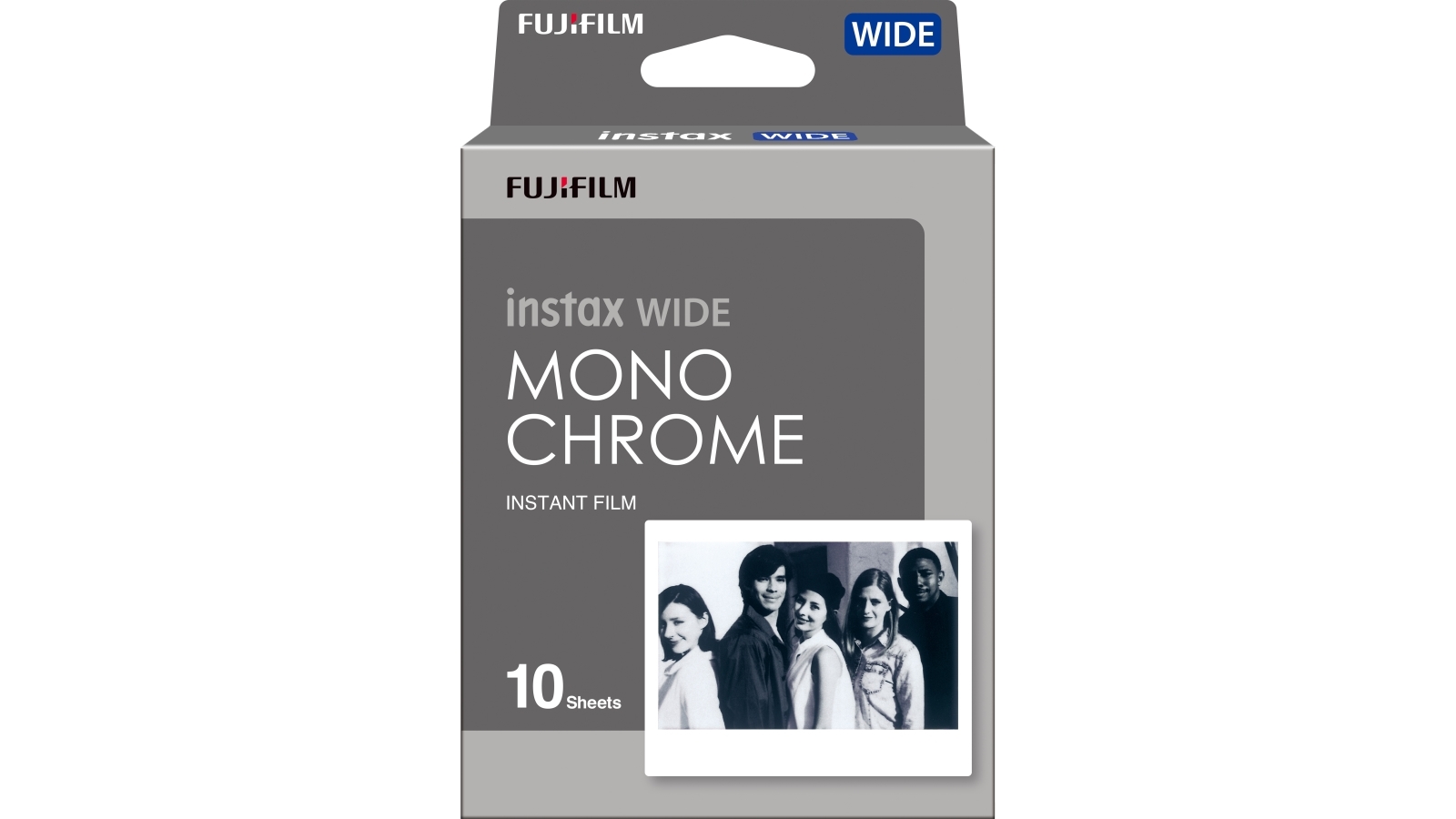 Instax Wide 10 Pack Instant Film - Monochrome