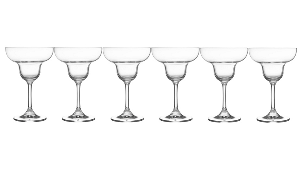 Maxwell and Williams Manhattan Set of 6 290ml Margarita Glass