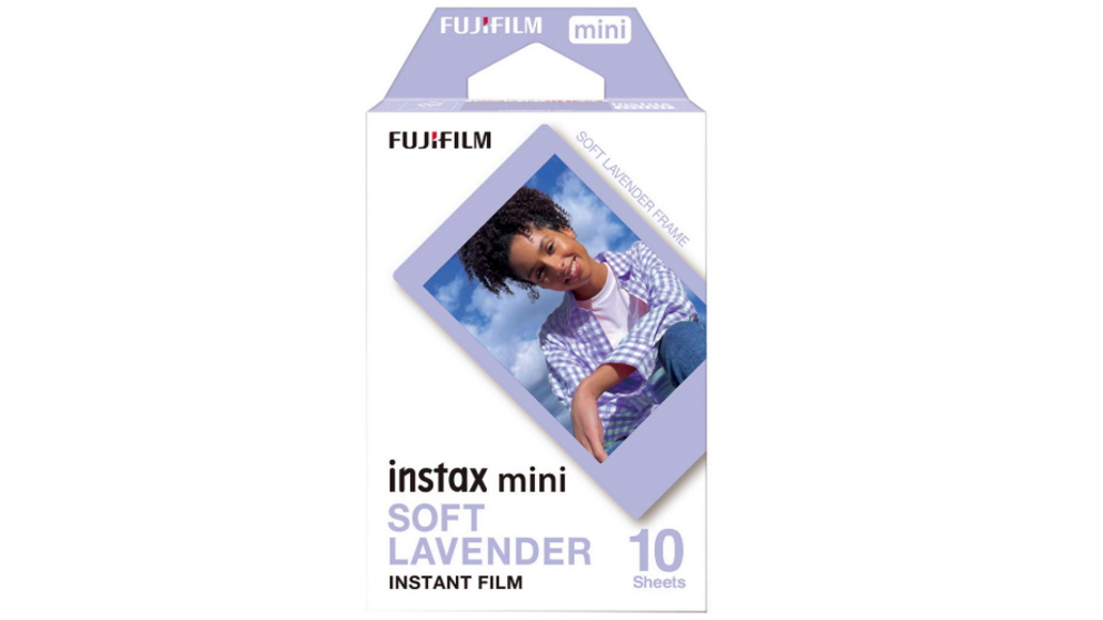 instax mini 10-Sheet Instant Film - Soft Lavender