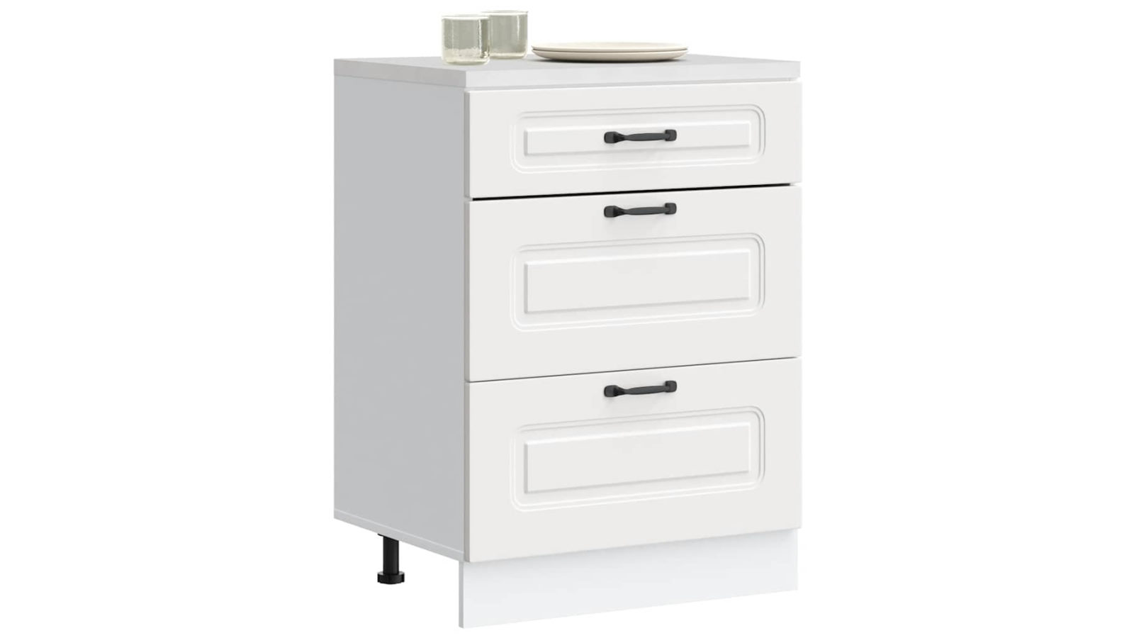 vidaXL 60 x 46 x 81.5cm Kalmar Engineered Wood Kitchen Base Cabinet 