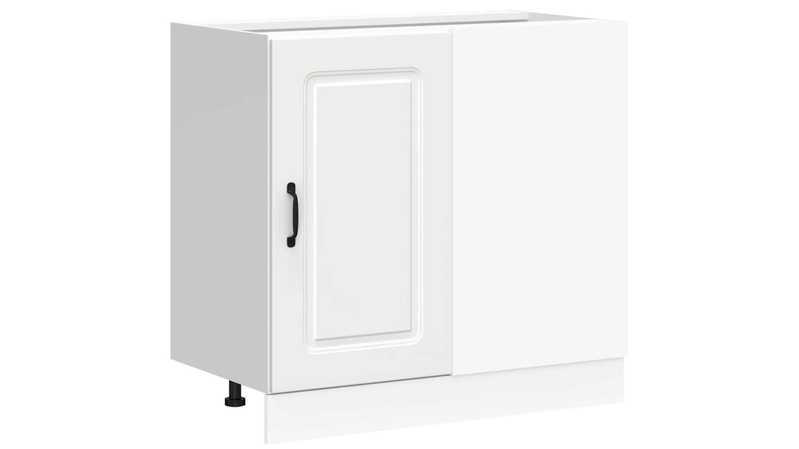 vidaXL 86 x 46 x 81.5 Kalmar White Engineered Wood Kitchen Base Cabinet