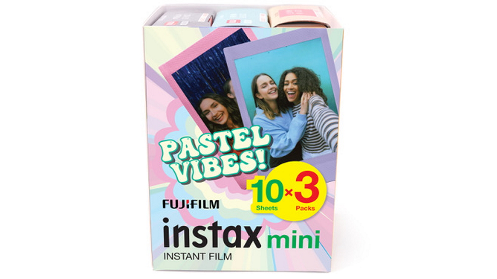 instax mini Pastel Vibes Instant Film - 30 Pack